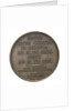 Commemorative medal depicting Christian Huygens (1629-95); reverse by Henrionnet