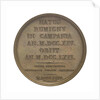 Commemorative medal depicting Nicholas Louis de la Caille (1714-62); reverse by I. Schmidt