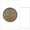 Commemorative medal depicting Nicholas Louis de la Caille (1714-62); reverse by I. Schmidt