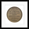 Commemorative medal depicting Nicholas Louis de la Caille (1714-62); reverse by I. Schmidt