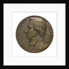 Medal commemorating the centenary of the discovery of the planet Neptune, 1946; obverse by Georges Guiraud