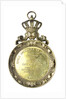 Pendant medallion presented to Captain Stone, 1891 of the 'Pegasus'; obverse by Unknown