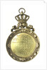 Pendant medallion presented to Captain Stone, 1891 of the 'Pegasus'; reverse by unknown