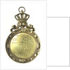 Pendant medallion presented to Captain Stone, 1891 of the 'Pegasus'; reverse by unknown
