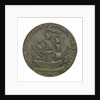 A Portsmouth halfpenny token commemorating John Jervis, Earl St Vincent (1735-1823) and the Battle of Cape St Vincent, 1797; reverse by unknown