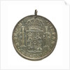 Engraved coin - eight reales; reverse by unknown