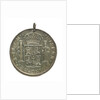 Engraved coin - eight reales; reverse by unknown