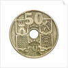 Coin - 50 centimos; reverse by unknown
