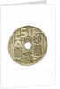 Coin - 50 centimos; reverse by unknown