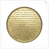 Medal commemorating the Chinese junk 'Keying'; reverse by unknown