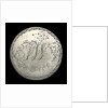 Engraved commemorative coin depicting convict ship 'Friendship'; reverse by Unknown