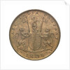 Ten cash piece; obverse by unknown