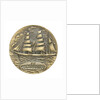 Commemorative medal depicting the three masted barque Sigyn - Abo Maritime Museum, Finland; obverse by O. Eriksson