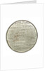 Medal commemorating the SS 'Great Britain', experimental voyage from Bristol to London, 1845; reverse by unknown