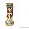 Masonic medal; obverse by H.G. Groneen