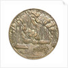 Medal commemorating the 150th anniversary of the battle of Navarino, 1977; obverse by Thomas Papagiennes