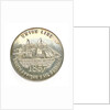 Medal commemorating the Union Castle Line-ending of South African Mail Service after 120 Years; obverse by Spink & Son Ltd.
