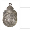 Coin commemorating HMAS 'Sydney' and SMS 'Emden'; reverse by W. Kerr