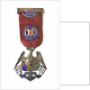 Steward's Badge of the RMBI 1928 North Wales; obverse by G. Kenning & Son