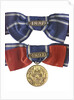 Badge commemorating the Congress of Naval Architects & Marine Engineers 1897; obverse by A. Wyon