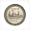 Medal commemorating the hospital ship, SS 'Maine'; obverse by unknown