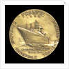 Medal commemorating the liner 'France' 1962; reverse by Monnae de Paris