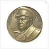 Medal commemorating Sir Winston Churchill (1874-1965) and the Liberation of France, 1945; obverse by Pierre Turin