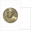 Medal commemorating Sir Winston Churchill (1874-1965) and the Liberation of France, 1945; obverse by Pierre Turin