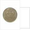 Medal commemorating Sir Winston Churchill (1874-1965) and the Liberation of France, 1945; reverse by Pierre Turin