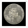 Commemorative counter depicting King James I and Prince Charles; obverse by unknown