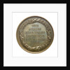 Medal commemorating the fall of Sebastopol, 1855; reverse by unknown