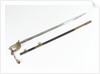 Solid half-basket hilted sword by unknown