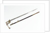 Solid half-basket hilted sword by unknown