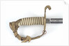 Pierced half-basket hilted sword by unknown