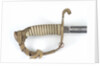 Pierced half-basket hilted sword by unknown