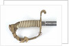 Pierced half-basket hilted sword by unknown