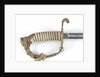 Pierced half-basket hilted sword by unknown