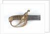 Open half-basket hilted sword by Osborn & Gunby
