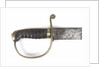 Hilt of cutlass by unknown