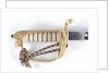 Solid half-basket hilted sword by Gieves