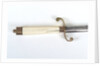 Straight-bladed dirk by unknown