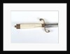 Straight-bladed dirk by unknown
