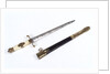 Straight-bladed dirk by Unknown
