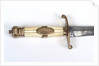 Straight-bladed dirk by unknown