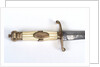 Straight-bladed dirk by unknown