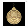 Astrolabe: dismounted obverse by Muhammad ibn Ahmad al-Battuti