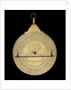 Astrolabe: dismounted reverse by Muhammad ibn Ahmad al-Battuti