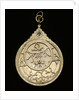 Astrolabe: mounted obverse by Muhammad Muqim al-Yazdi