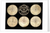 Astrolabe: obverse of plates by Muhammad Muqim al-Yazdi