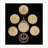 Astrolabe: dismounted obverse by Muhammad Muqim ibn Mulla 'Isa